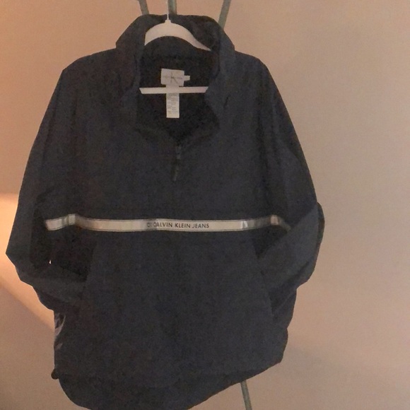 CALVIN KLEIN Pullover 1/4 Zip Windbreaker - Picture 1 of 5